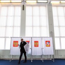 Rusijos prezidento rinkimai: V. Putinas užsitikrino ketvirtąją kadenciją