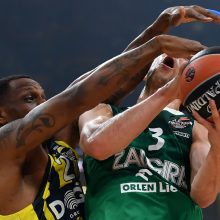 Eurolygos pusfinalyje „Žalgiris“ nusileido „Fenerbahce“ krepšininkams