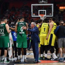 Eurolygos pusfinalyje „Žalgiris“ nusileido „Fenerbahce“ krepšininkams