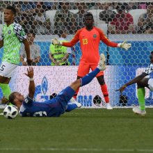 Pasaulio futbolo čempionatas: Nigerija nubaudė Islandiją