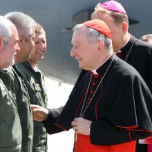 P. Parolinas: gailestingumo jubiliejus skirtas konfliktų sprendimo paieškai