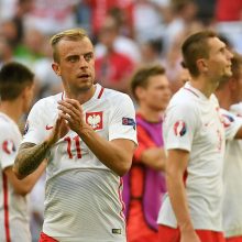 Ukrainos futbolininkai beviltišką pasirodymą baigė pralaimėjimu Lenkijai