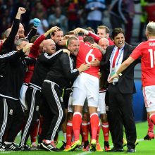 Neįtikėtina, bet faktas – Velso futbolininkai žais Europos čempionato pusfinalyje!