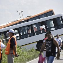 Autobusų kaktomuša Argentinoje, žuvo 13 žmonių