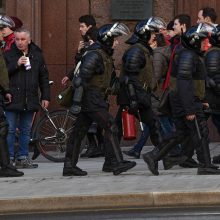 Maskvoje sulaikyta apie 500 žmonių, nubaustas A. Navalnas 