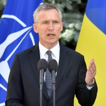 NATO palaiko Rusijos agresiją kenčiančią Ukrainą