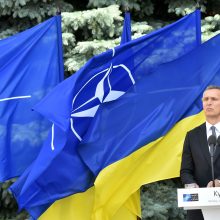 NATO palaiko Rusijos agresiją kenčiančią Ukrainą