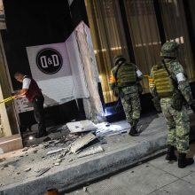 Galingo žemės drebėjimo Meksikoje aukų padaugėjo iki 15