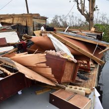 Iš uragano nuniokoto Puerto Riko evakuojami tūkstančiai žmonių