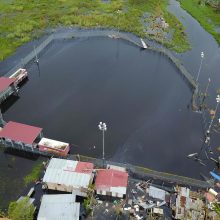 Iš uragano nuniokoto Puerto Riko evakuojami tūkstančiai žmonių