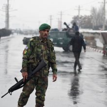 Per IS ataką prieš Afganistano karo akademiją žuvo mažiausiai 11 karių 