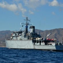Lietuvos karo laivas „Skalvis“ – pratybose Viduržemio jūroje