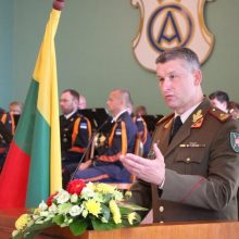 Lietuvos generolas baigė vadovauti Baltijos gynybos koledžui