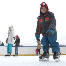 Nemokamos čiuožyklos darbą stabdo trikdžiai 