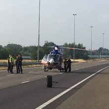Šiurpi nelaimė: per masinę avariją Nyderlanduose žuvo lietuvis 