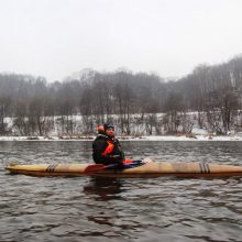 2014 metus palydėjo baidarių žygiu