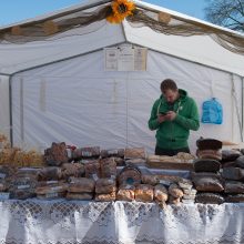 Pavasarinėje Kauno mugėje – dirbinių, siuvinių, skanėstų ir želdinių puokštė