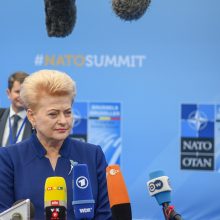 D. Grybauskaitė: D. Trumpo „pozityvioji agresija“ suveikė