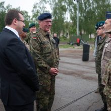 NATO kariai Panemunėje išrikiavo itin svarbią techniką