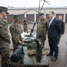 NATO kariai Panemunėje išrikiavo itin svarbią techniką