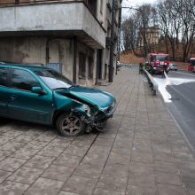 Ant Parodos kalno „Citroen“ rėžėsi į atitvarus