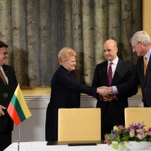 Pasirašyta Lietuvos ir Švedijos jūrų sienos sutartis