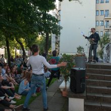 Slemo poezijos debiutas Kaune – su ovacijomis