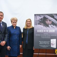Prezidentė: filmas „Tarp pilkų debesų“ padės pasauliui suprasti Baltijos šalis
