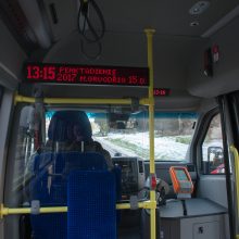 Šventinė vežėjų dovana kauniečiams – nauji mažieji autobusai