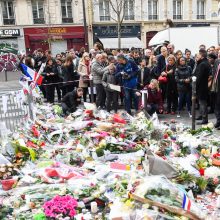Paryžiuje Lietuvos prezidentė pagerbė terorizmo aukas