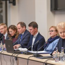 D. Grybauskaitė su merais tarėsi, kaip susigrąžinti emigrantus