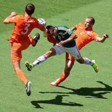 Pasaulio futbolo čempionatas: Meksika - Nyderlandai