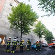 Hamburge kilo gaisras buvusioje priešlėktuvinėje slėptuvėje