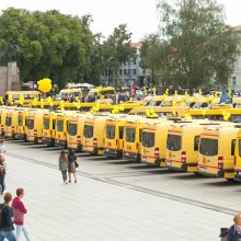 Mokyklas pasieks per 80 naujų autobusiukų