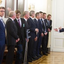 D. Grybauskaitė sutinka Norvegijos verslininkus