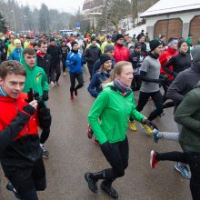 Žuvusiems už Lietuvos laisvę pagerbti – rekordinis bėgikų skaičius