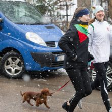 Žuvusiems už Lietuvos laisvę pagerbti – rekordinis bėgikų skaičius