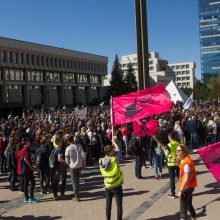 Prie Seimo – protesto koncertas dėl planų riboti alkoholį 