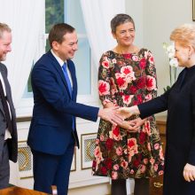 D. Grybauskaitė: „Gazprom“ turėtų kompensuoti Lietuvai už brangias dujas