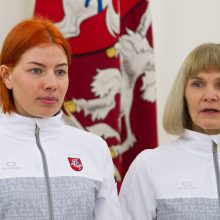 Lietuvos rinktinė išlydėta į žiemos olimpines žaidynes