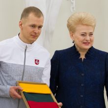 Lietuvos rinktinė išlydėta į žiemos olimpines žaidynes
