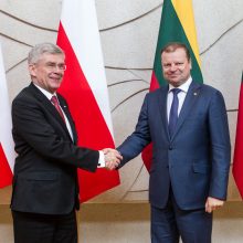 V. Pranckietis su Lenkijos Senato vadovu aptarė bendrus infrastruktūros projektus