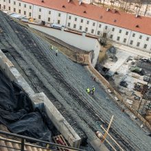 Gedimino kalno būklė po žiemos išlieka kritinė