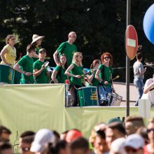 Vilniaus gatves užplūdo bėgikai: daug kur ribojamas eismas