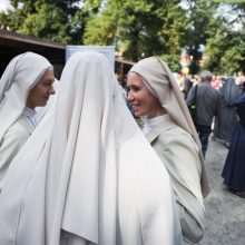 Sostinėje – vienuolių renginys, kokio dar nebuvo