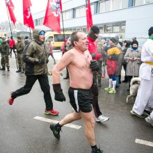 Laisvės gynėjai pagerbiami tradiciniu bėgimu „Gyvybės ir mirties keliu“