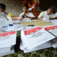 Indonezijoje – visuomenę priešinantys prezidento rinkimai