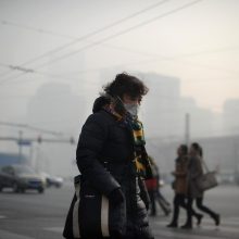 Pekiną apgaubė smogas 