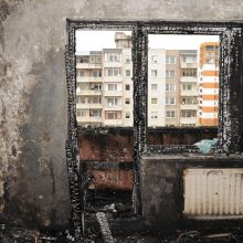 Tragiškas gaisras Šilainiuose: verdiktą išgirdo paskutinis budelis