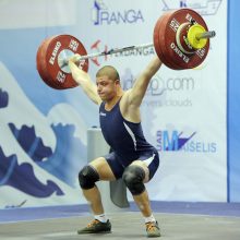 Lietuvos jauniesiems sunkiaatlečiams medaliai nežvilga
